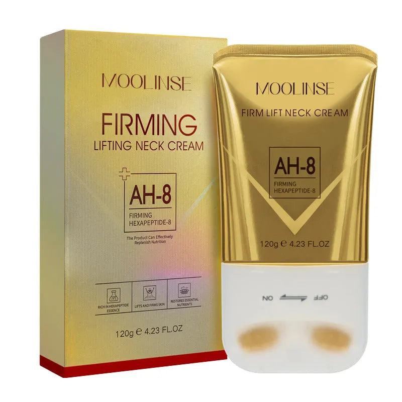 120ml jar of neck lifting and firming massage cream with applicator for general skin types