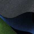 A piece of ant cloth fabric in either black, blue, or green, made from 100% polyester.