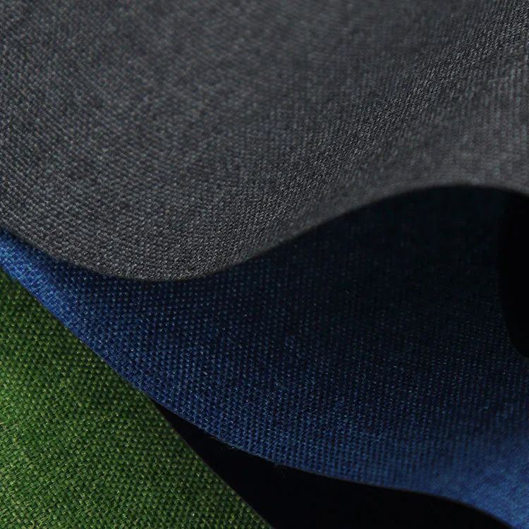 A piece of ant cloth fabric in either black, blue, or green, made from 100% polyester.