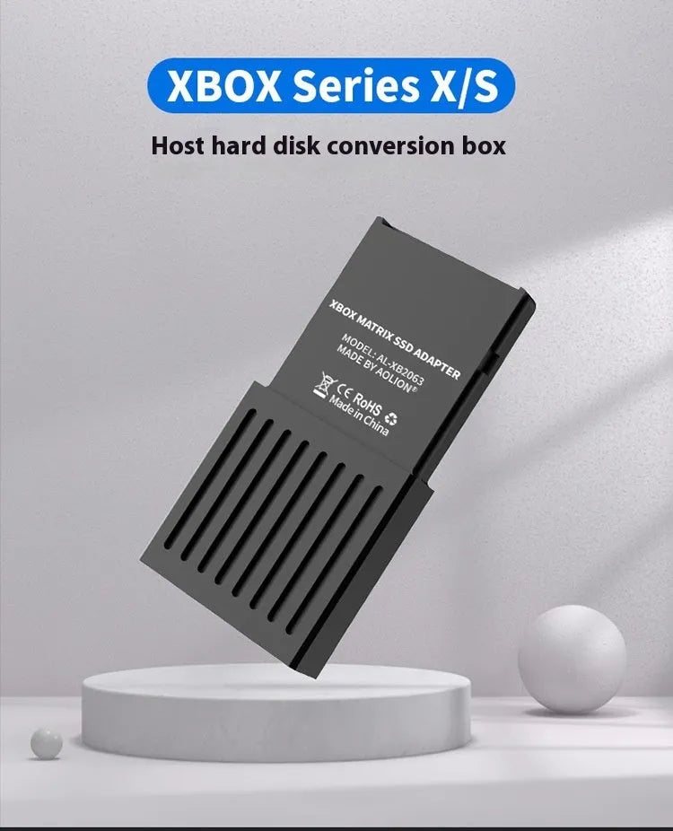 Aluminium alloy Xbox Series X and S hard disk switching box for CFexpress to M.2 SSD conversion