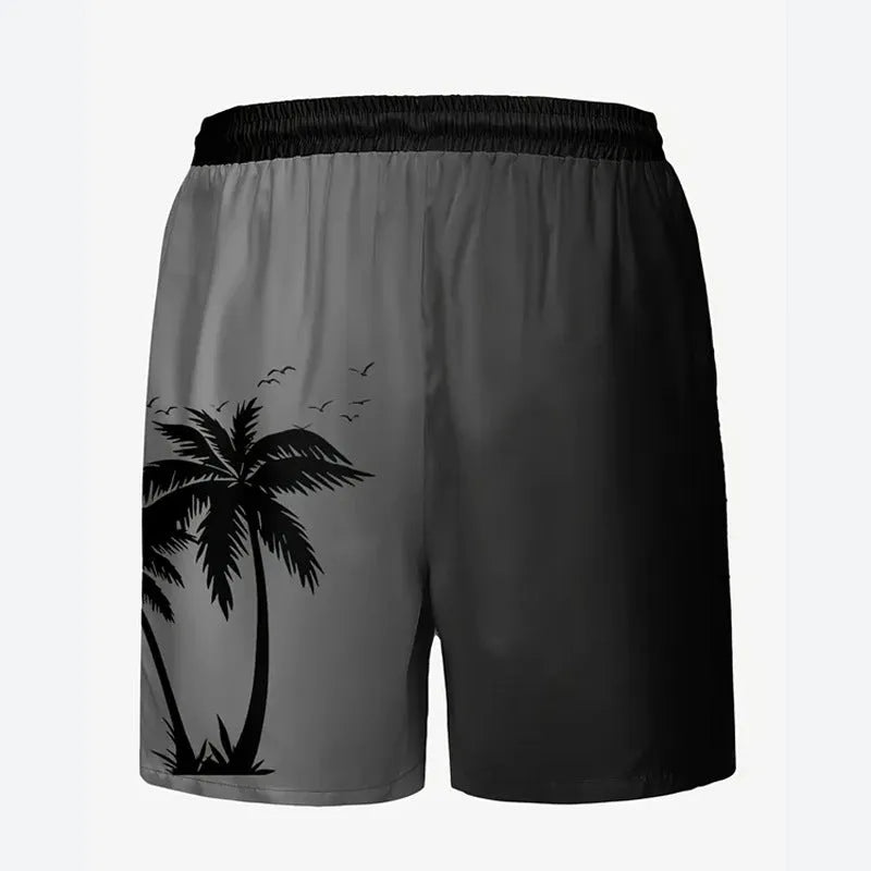 Men's loose fit polyester beach shorts in multiple colours available up to size 5XL