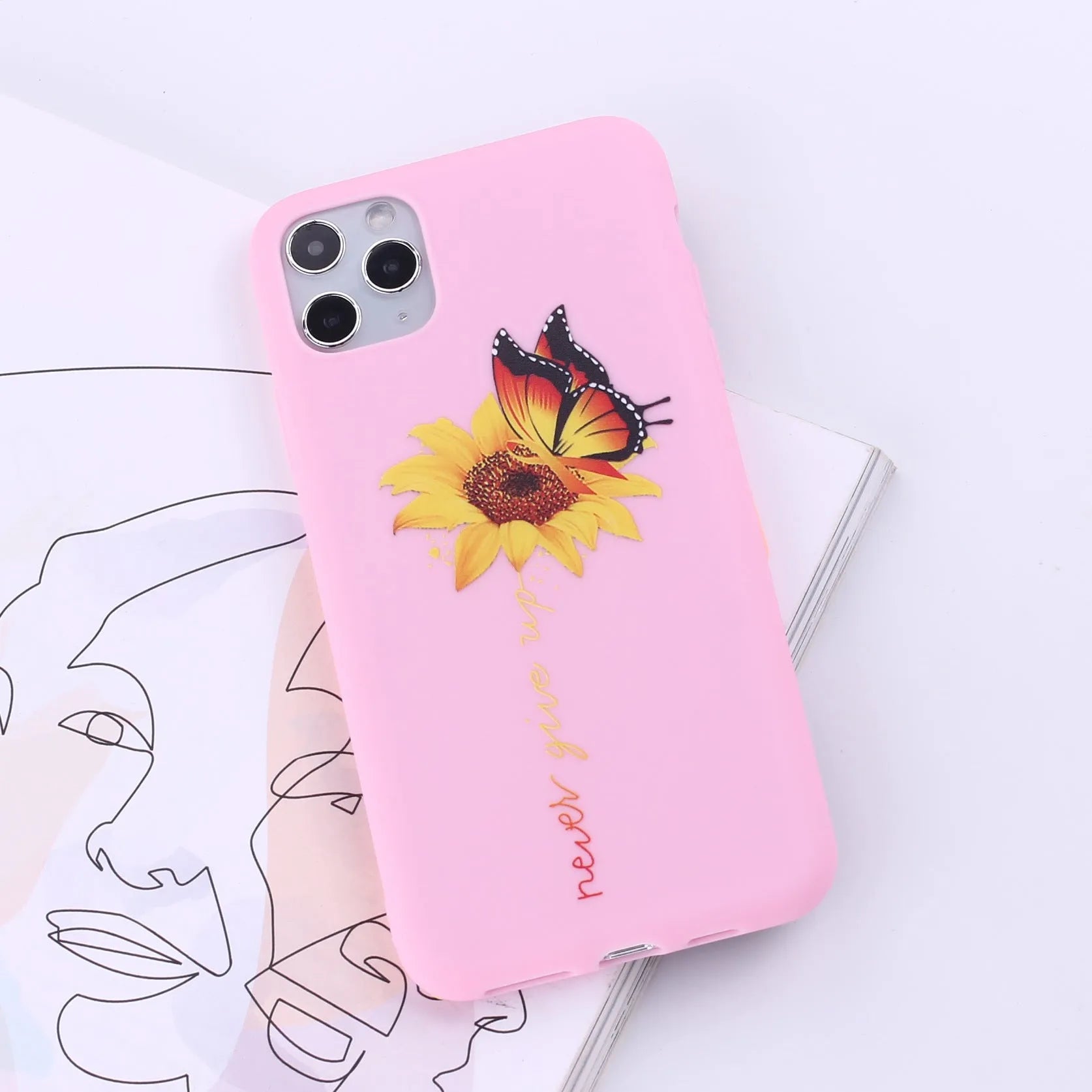Painted TPU mobile phone case for iPhone 11 series in multiple colour options