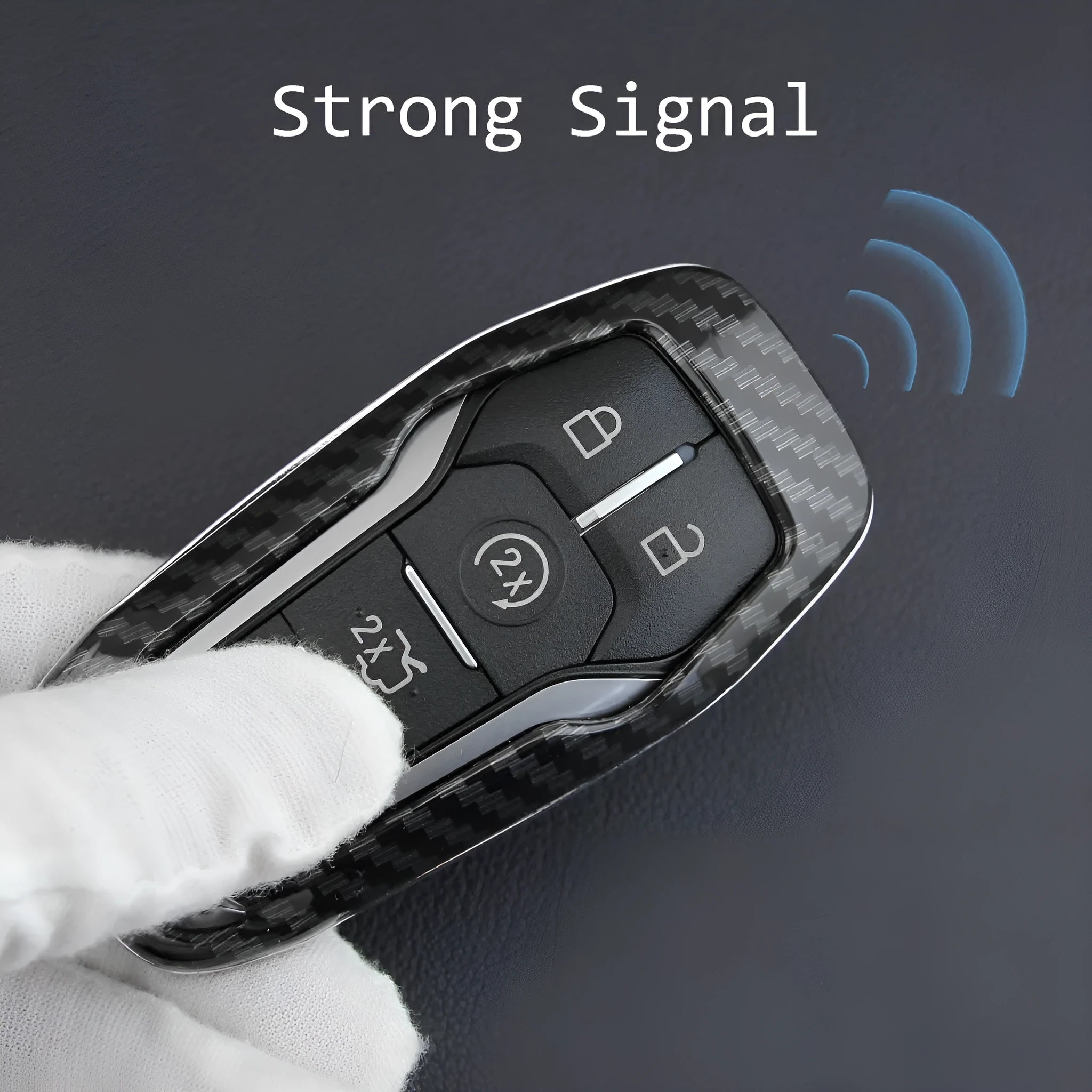 Plastic remote control protective shell for car keys showing single shell and buckle design options