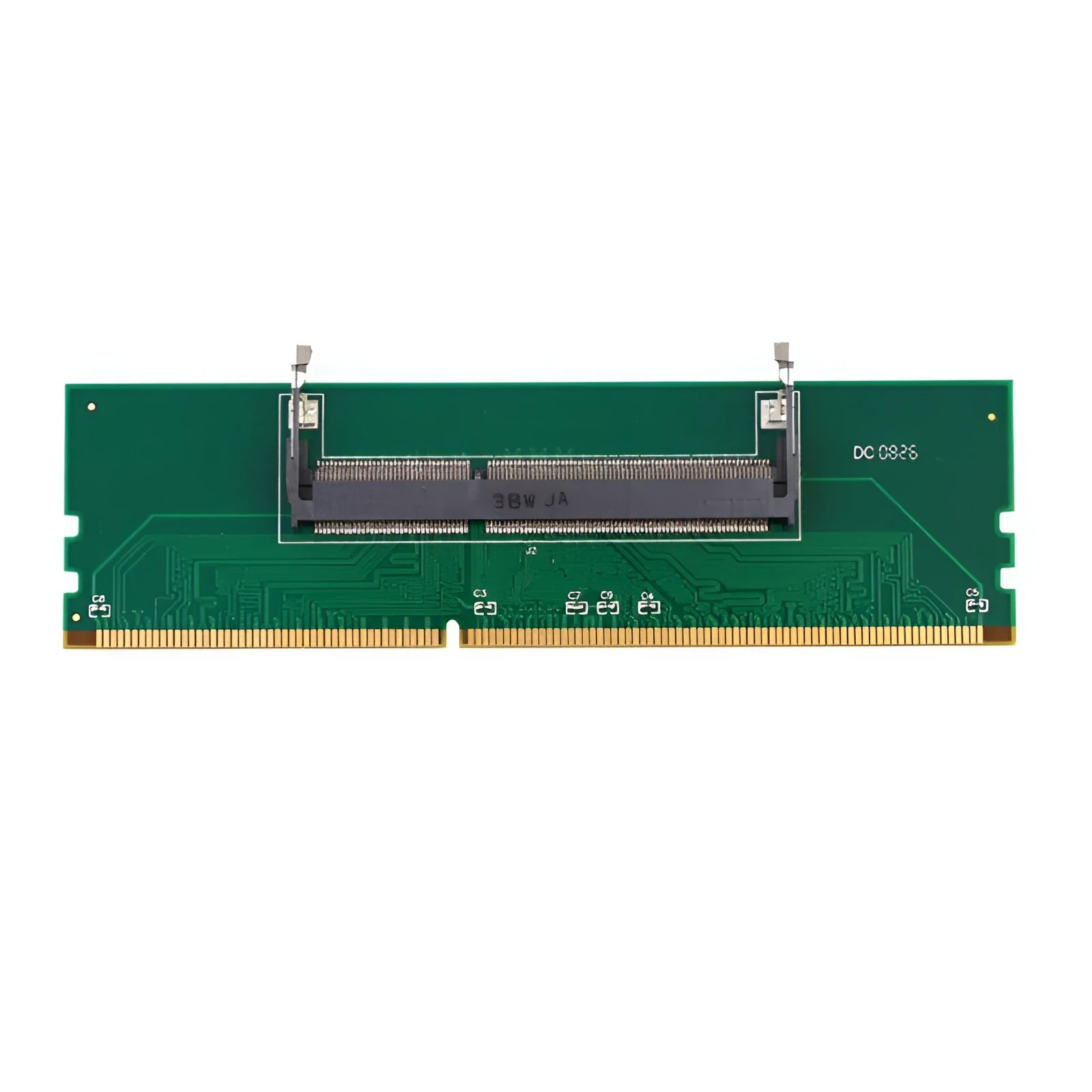 DDR4 laptop memory to desktop adapter card with anti-static bag
