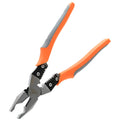 Orange handle multi-function wire cutter 118-129 with chrome molybdenum alloy steel head and 225mm length
