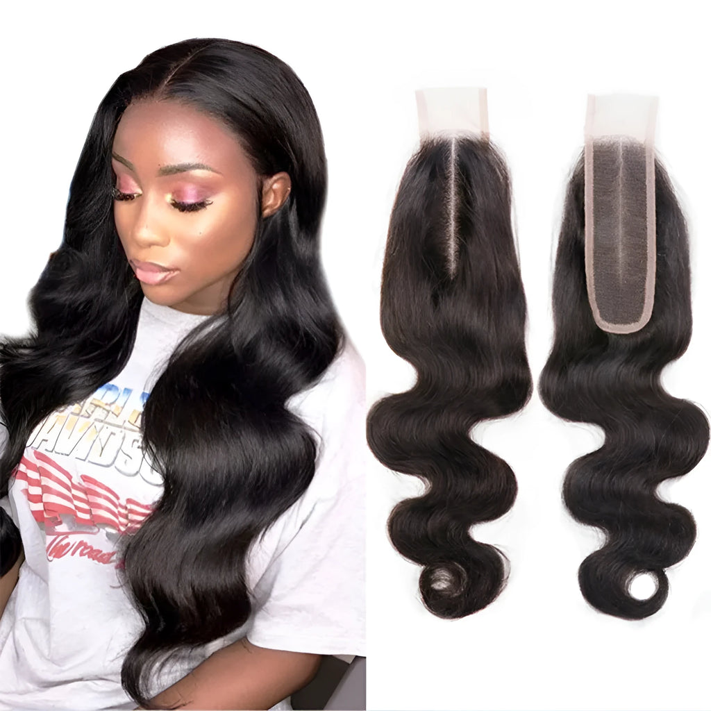 Natural colour straight human hair wig shown at various lengths from 8 to 20 inches