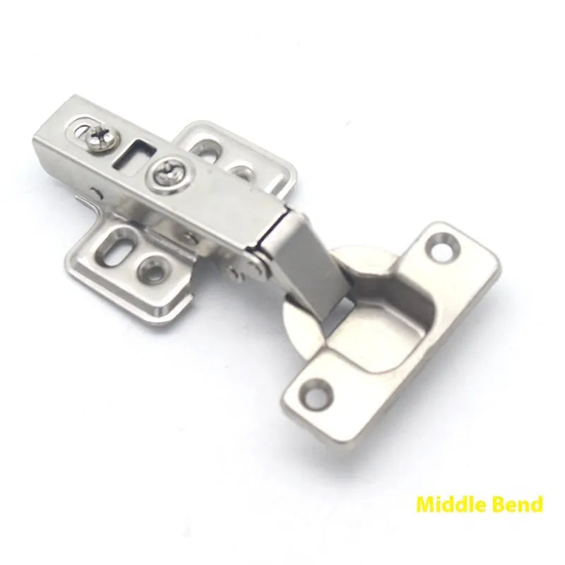 761 cold rolled steel hydraulic cabinet hinge with nickel plating in three coverage configurations