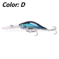 Floating Rock Little Fat Man 10.5cm diving fishing lure with long tongue board design