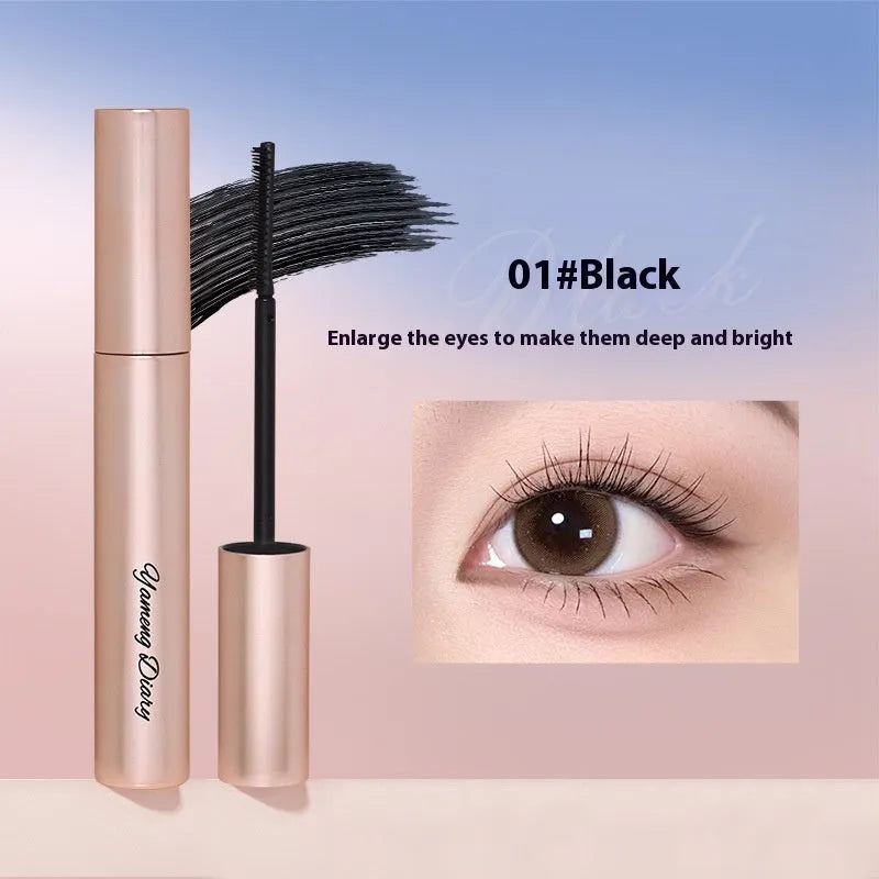 Waterproof long curling mascara tube in black and brown shade options.