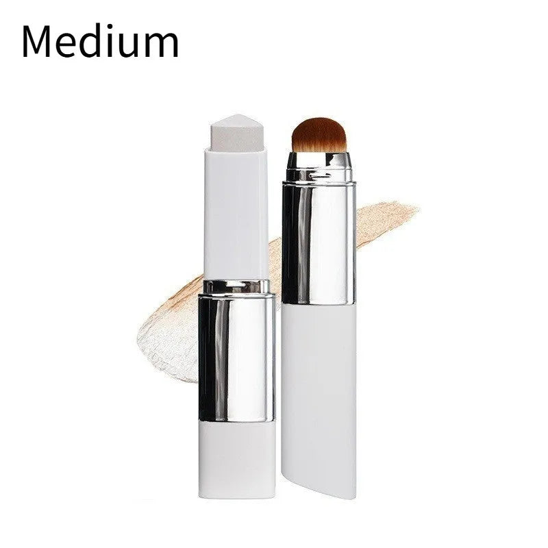 Blanc Cover cream foundation makeup brush in a stick with a removable brush head.