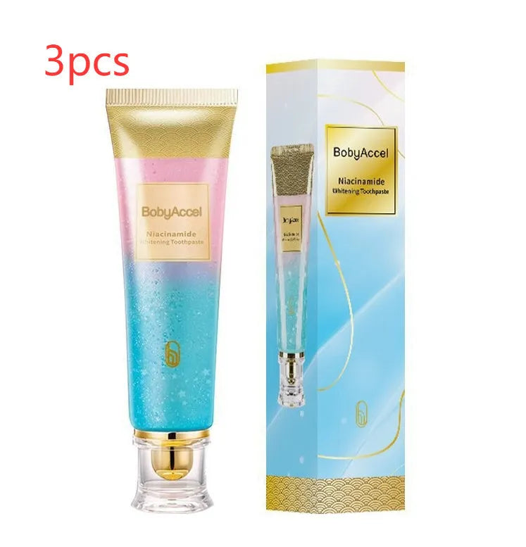 100g nicotinamide whitening toothpaste tube for adult dental care and stain reduction