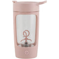 Portable automatic blender cup with 650ml capacity in black, blue, pink or white colours
