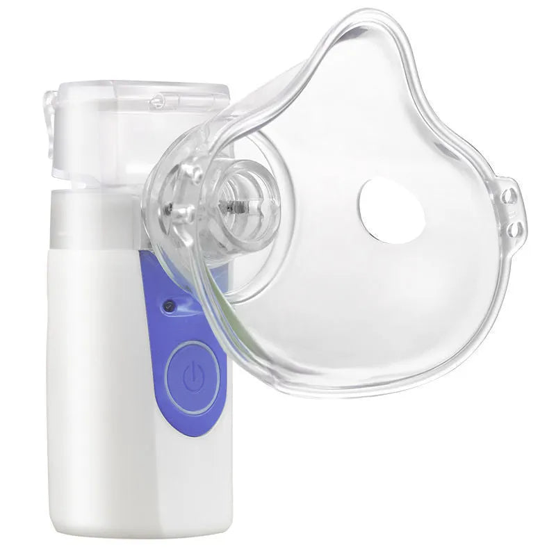 USB handheld nebuliser spray machine with columnar design for household use