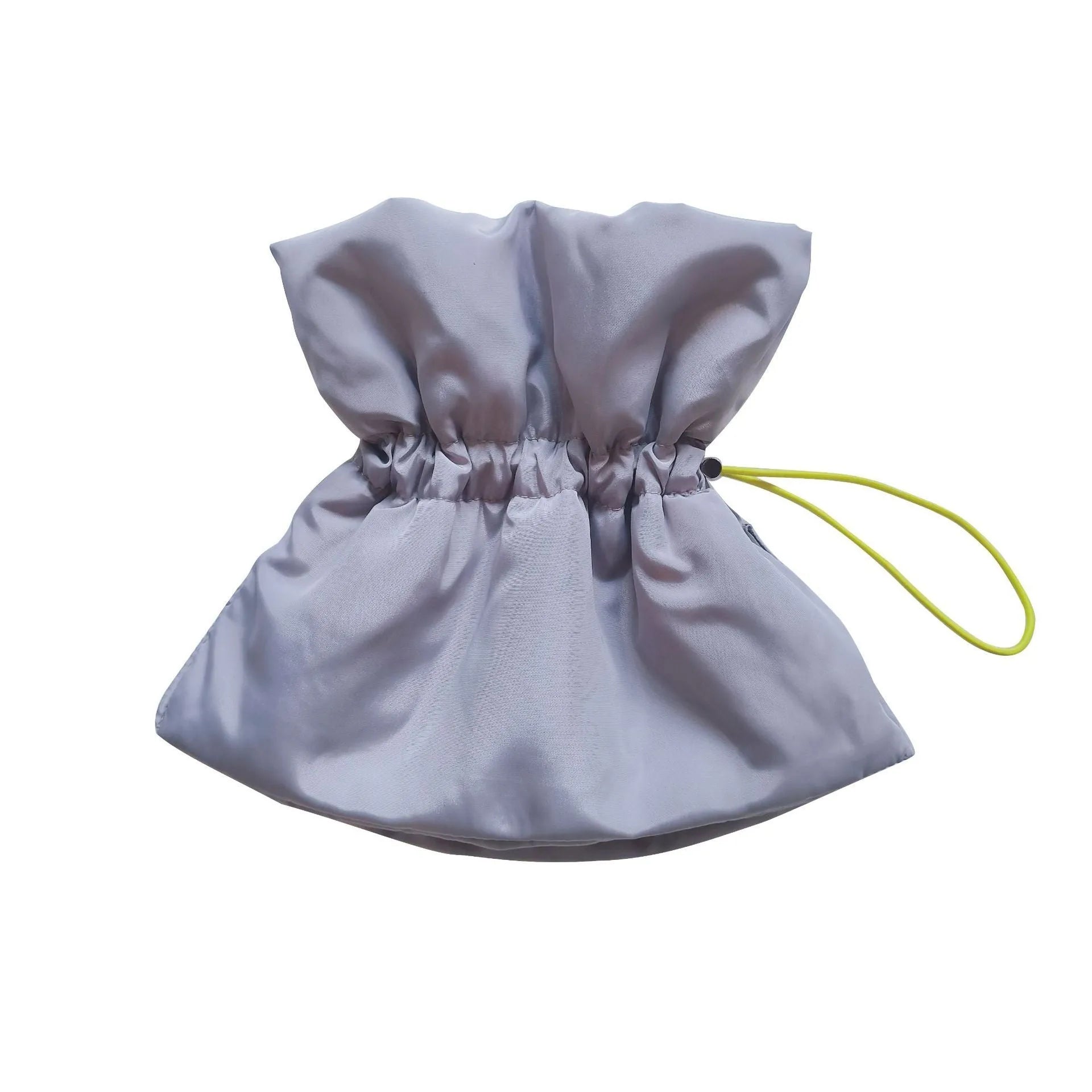 Adjustable soft cat recovery cone collar in blue with elastic buckle for post-surgery protection