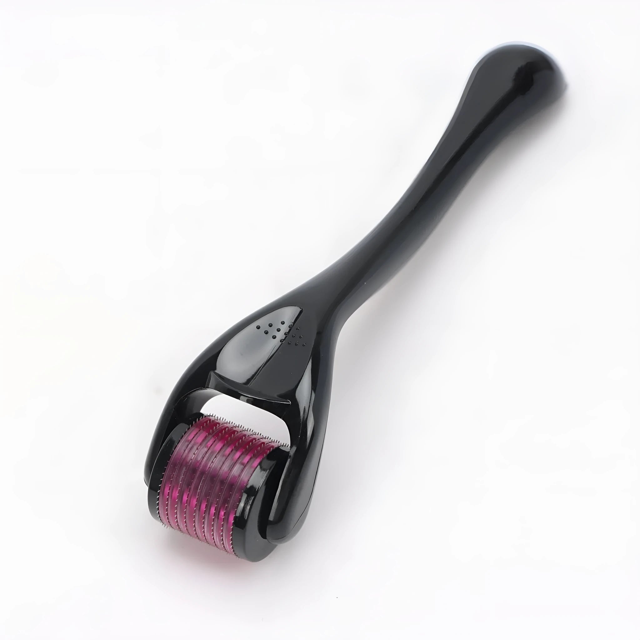 540 micro needle derma roller showing handle and needle wheel in a selected colour