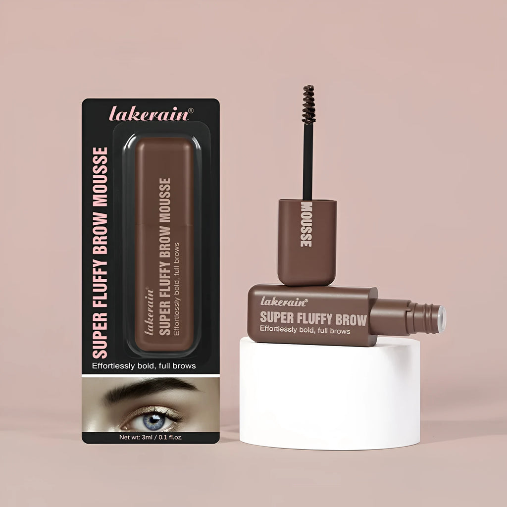 Eyebrow cream kit with dye component for brow shaping in six colour shades