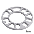 Aluminium hubcentric wheel spacer gasket for car brake caliper clearance