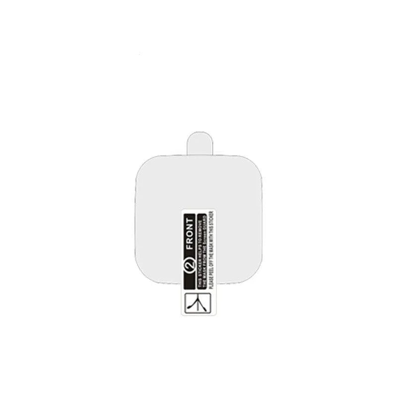 Clear TPU hydrogel film protector designed for Amazfit Bip S watch body showing anti-scratch surface