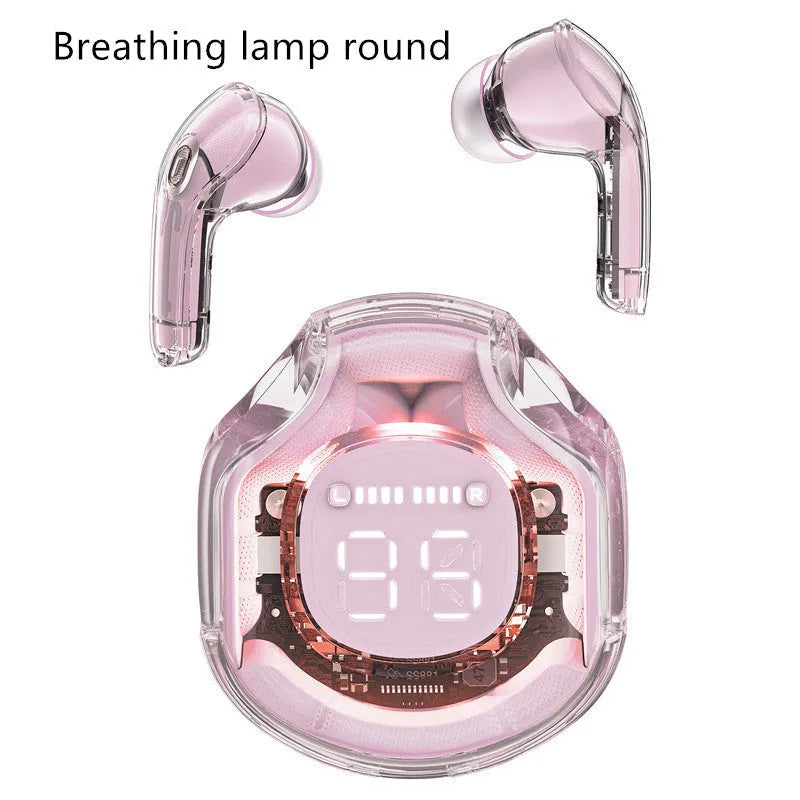 Transparent warehouse wireless Bluetooth in-ear headset with voice control functionality
