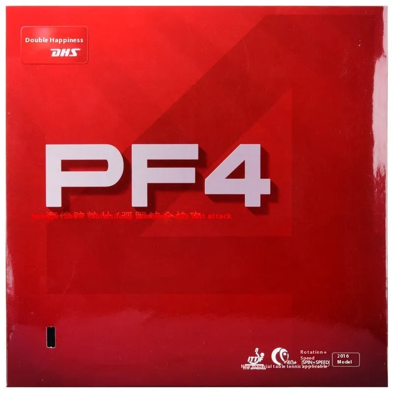 Fast Attack Sticky Classic-50 table tennis racket with PF4-50 sheets in red and black thickness options