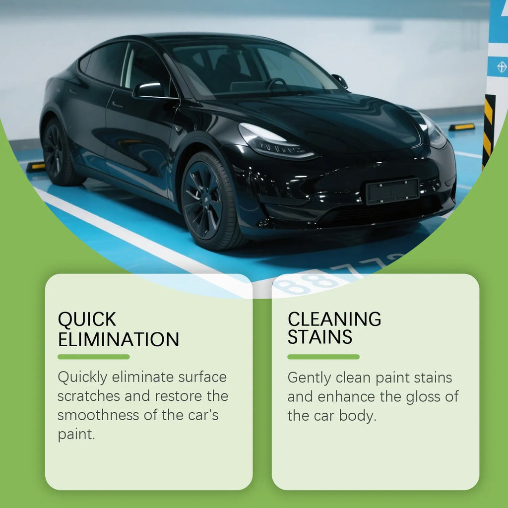 100g tube of car scratch repair cream for automotive paint surfaces with calcium carbonate formula