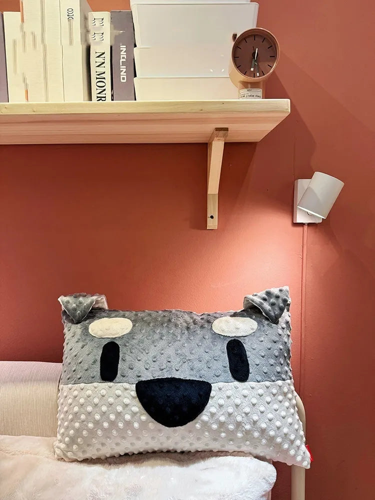 West Highland puppy decorative cushion 50 cm with blended fabric and dog print