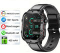 QX11 Smart Bluetooth Watch with zinc alloy case and TFT touchscreen display.