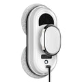 White full-automatic high altitude cleaning machine with remote control and safety rope adapter for window washing