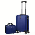 Aluminium alloy 14 inch and 20 inch trunk luggage set with towel.