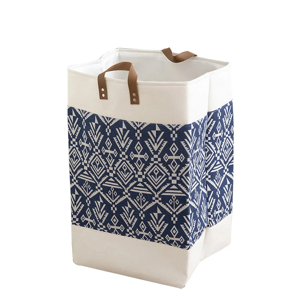 35x35x55cm fabric storage box with handles in various colour options for clothes and quilt organisation