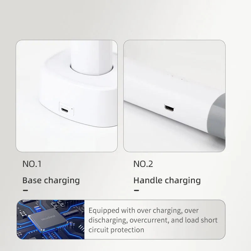 Rechargeable electric mosquito swatter in 996 or 959 colour with USB charging port.