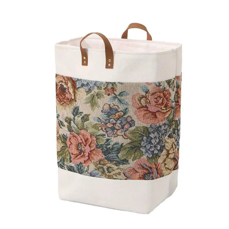 35x35x55cm fabric storage box with handles in various colour options for clothes and quilt organisation