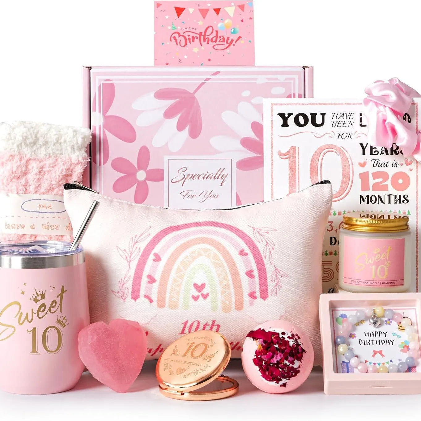 Soy wax aromatherapy candle gift set in presentation box with multiple colour theme options