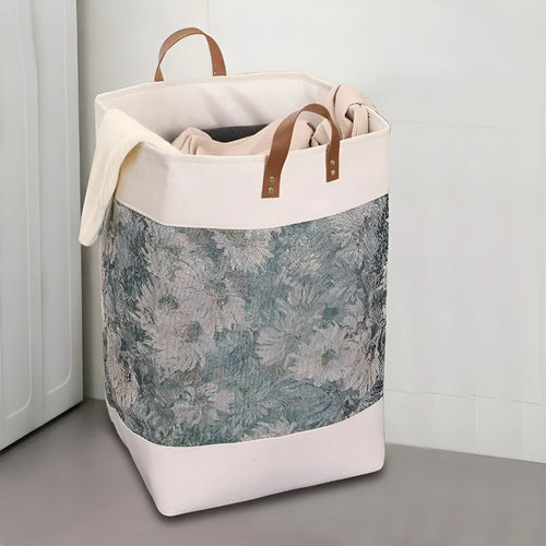 35x35x55cm fabric storage box with handles in various colour options for clothes and quilt organisation