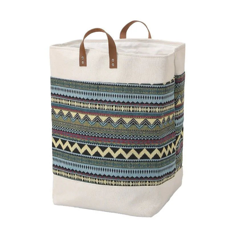 35x35x55cm fabric storage box with handles in various colour options for clothes and quilt organisation