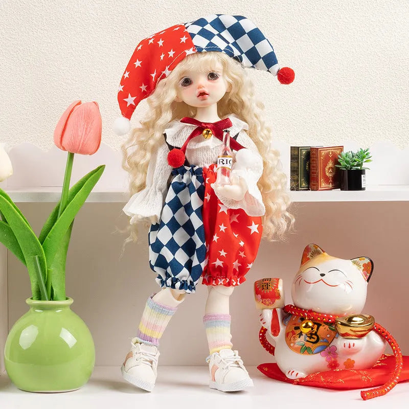 French luxury doll clothes set in 10 colour patterns for teenage dolls aged 7-14 years