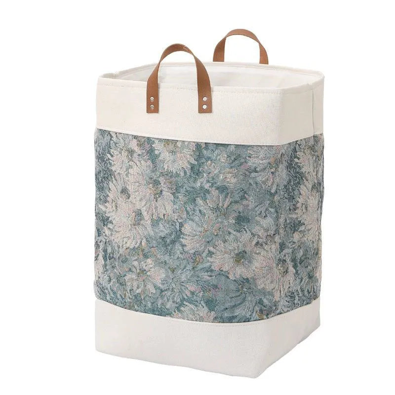 35x35x55cm fabric storage box with handles in various colour options for clothes and quilt organisation