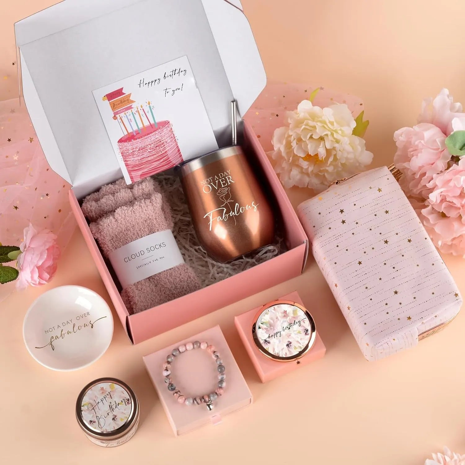 Soy wax aromatherapy candle gift set in presentation box with multiple colour theme options