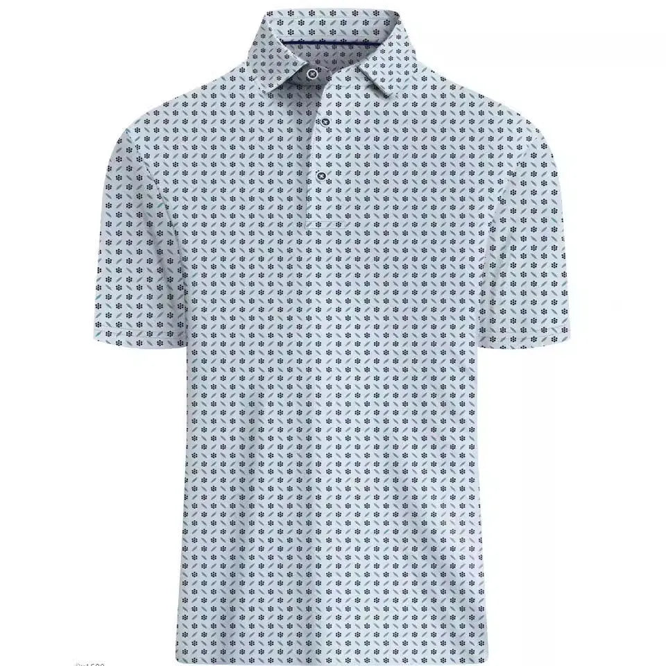 Men's 3D printed short sleeve T-shirt with retro styling and zipper decorations in multiple colour options
