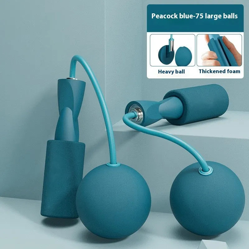 Skipping rope with ball bearings and ABS handles in multiple cord colour options for fitness training