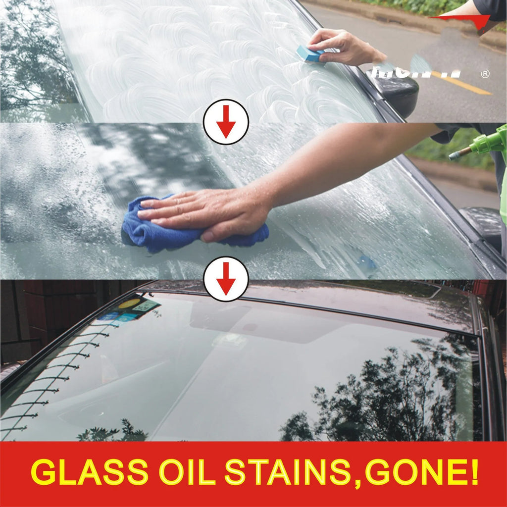 15ml white liquid car windscreen anti-fog spray sachet in English packaging