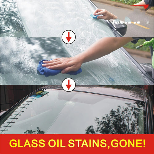 15ml white liquid car windscreen anti-fog spray sachet in English packaging