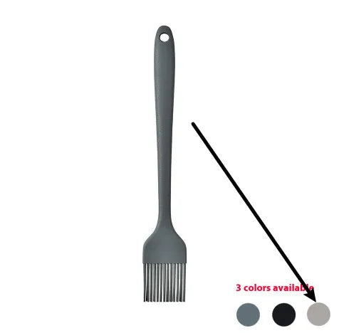 Silicone kitchen utensil set with 12 pieces including spatula, turner, ladel, and food clip in rotating storage bucket