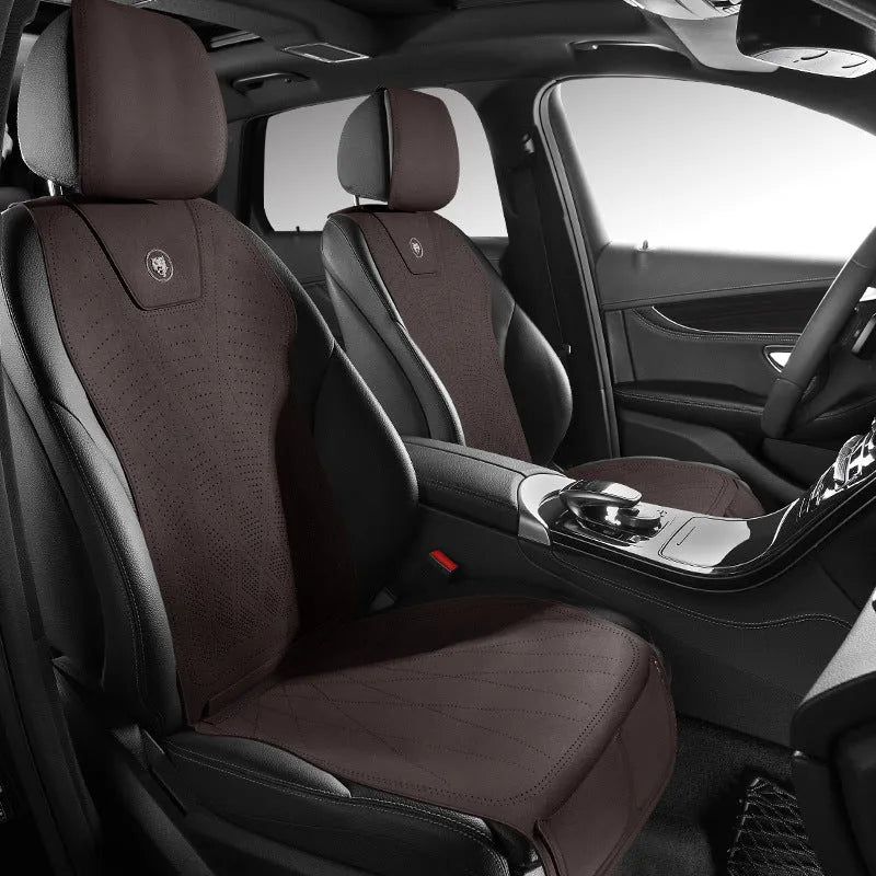 Tailored ultra thin car seat cover with gradient hole design in six colour options