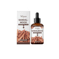 30ml roll-on bottle of sandalwood essential oil perfume with natural ingredients.