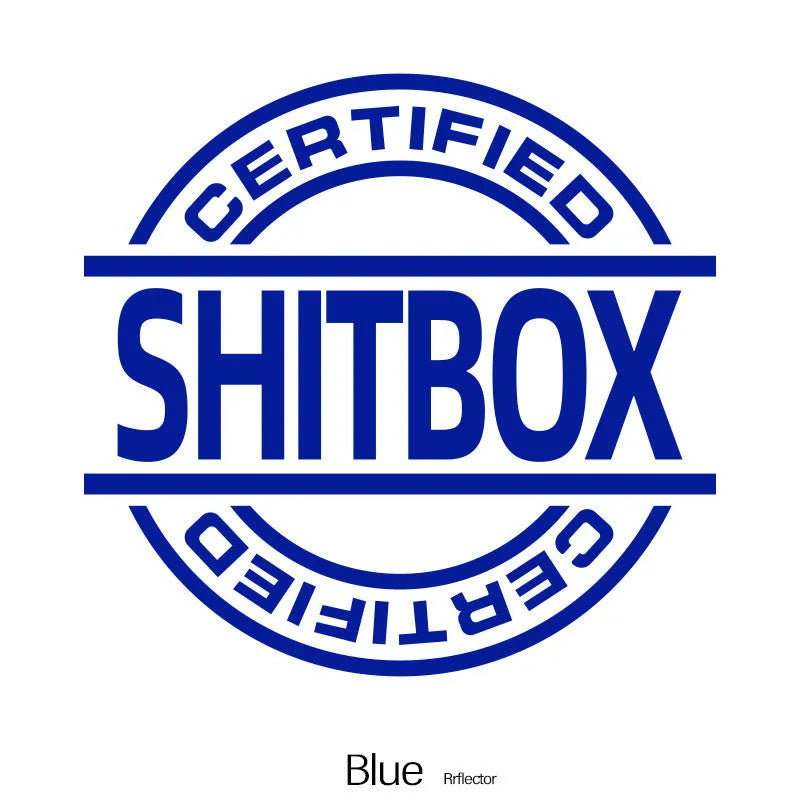 13x12cm vinyl car body sticker in multiple colour options including glitter for vehicle decoration