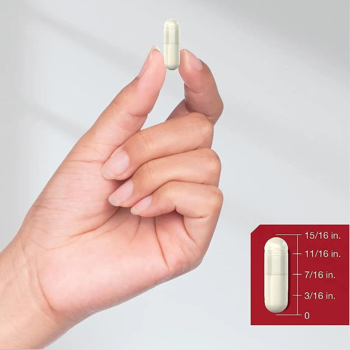 Bottle of 150 apple vinegar capsules for dietary supplement use