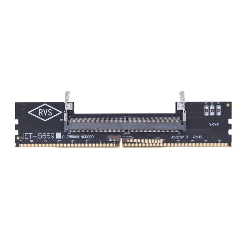DDR4 laptop memory to desktop adapter card with anti-static bag