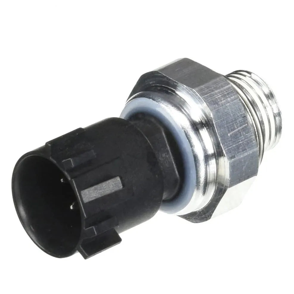 Silver automobile fuel pressure sensor for petrol and diesel vehicle fuel systems