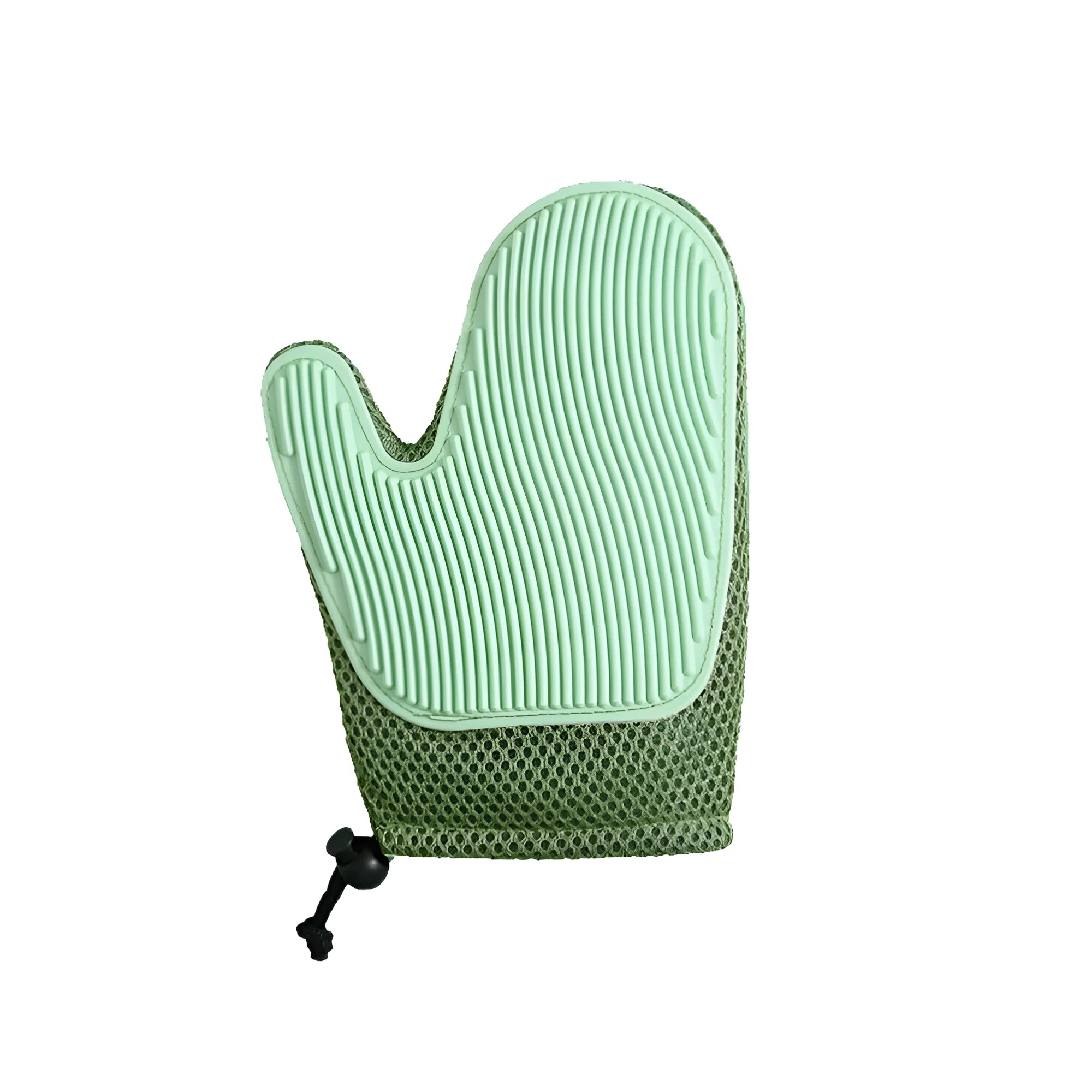 Pet hair removal glove for cat and dog grooming with fabric cleaning function